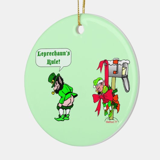Leprechauns Rule Ornament (Links)