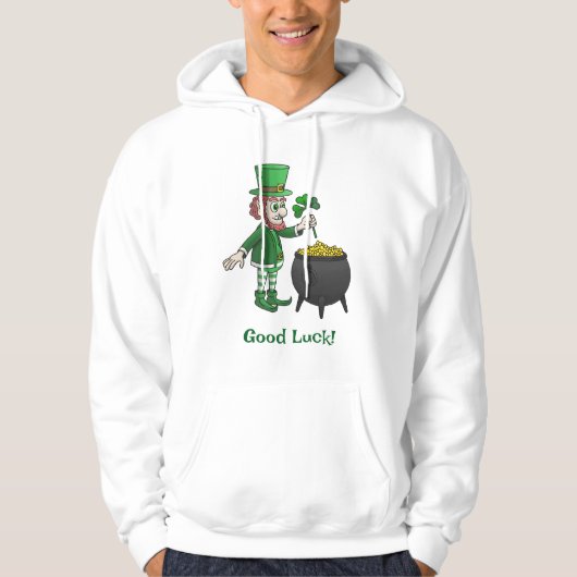 Leprechauns Saint Patrick's Day Hoodie (Voorkant)