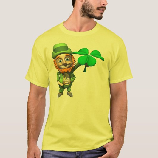 Leprechaun's Shamrock T-Shirt (Voorkant)