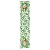 Leprechauns & Shamrocks St. Patrick's Dag Korte Tafelloper (Voorkant)