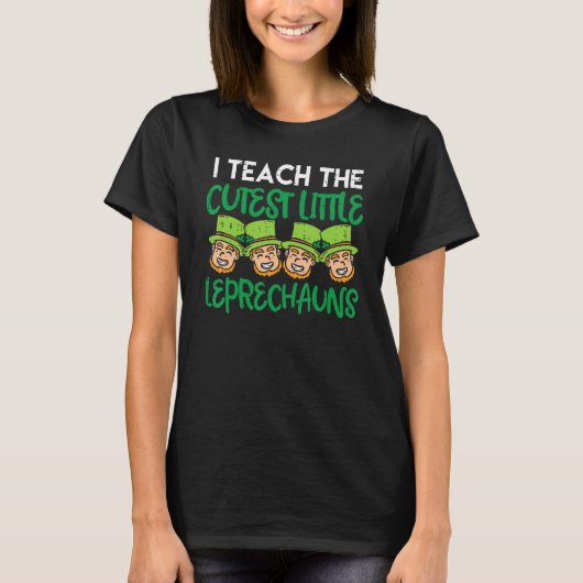 Leprechauns skeletspatel da t-shirt (Voorkant)