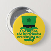 Leprechauns Stealing Sanity knoppen Ronde Button 7,6 Cm (Voorkant /achterkant)