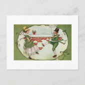 Leprechauns uit liefde briefkaart (Voorkant)