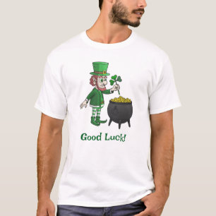 Leprechauns Veel Geluk T-shirt