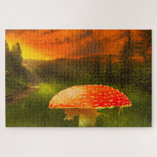 Leprechauns waar de kleine mensen in Ierland wonen Legpuzzel