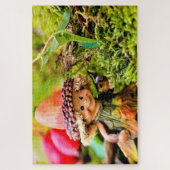 Leprechauns waar de kleine mensen in Ierland wonen Legpuzzel (Verticaal)