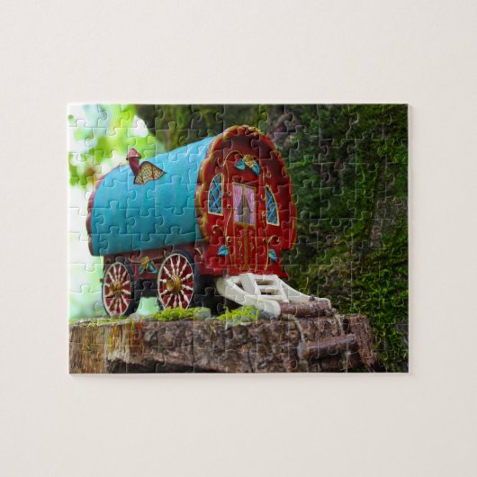 Leprechauns waar de kleine mensen in Ierland wonen Legpuzzel (Horizontaal)