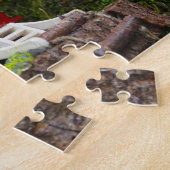 Leprechauns waar de kleine mensen in Ierland wonen Legpuzzel (Zijkant)