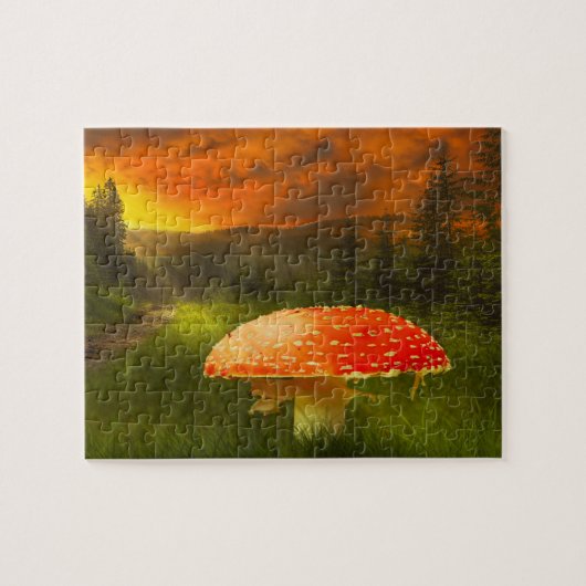 Leprechauns waar de kleine mensen in Ierland wonen Legpuzzel (Horizontaal)