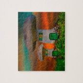 Leprechauns waar de kleine mensen in Ierland wonen Legpuzzel (Verticaal)