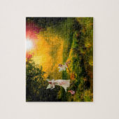 Leprechauns waar de kleine mensen in Ierland wonen Legpuzzel (Verticaal)