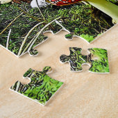 Leprechauns waar de kleine mensen in Ierland wonen Legpuzzel (Zijkant)