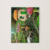 Leprechauns waar de kleine mensen in Ierland wonen Legpuzzel (Verticaal)