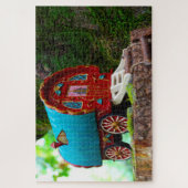 Leprechauns waar de kleine mensen in Ierland wonen Legpuzzel (Verticaal)