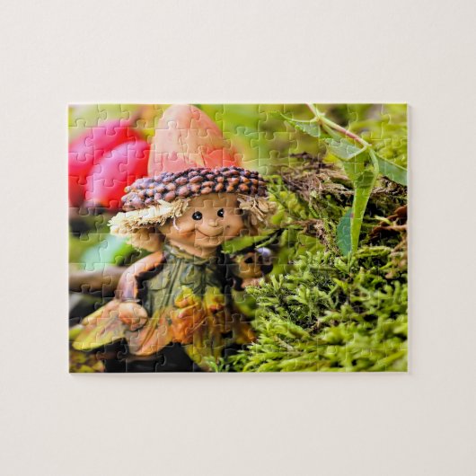 Leprechauns waar de kleine mensen in Ierland wonen Legpuzzel (Horizontaal)