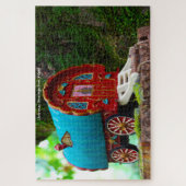 Leprechauns waar de kleine mensen in Ierland wonen Legpuzzel (Verticaal)