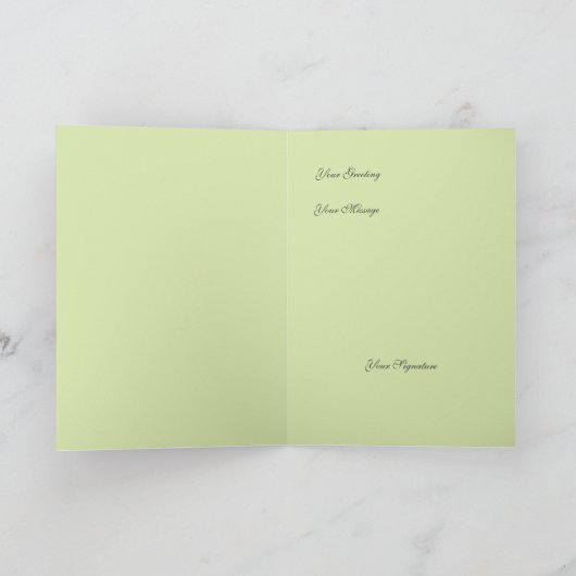 Leprechauun Groeten Kaart (Binnen)