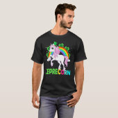Lepricorn Funny Leprechaun Unicorn Kinder Girls Wo T-shirt (Voorkant volledig)