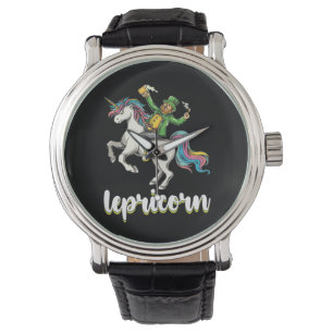 Lepricorn Kabouter Eenhoorn St. Patrick's Dag Horloge