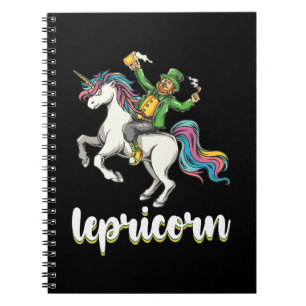 Lepricorn Kabouter Eenhoorn St. Patrick's Dag Notitieboek