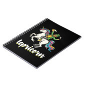 Lepricorn Leprechaun Eenhoorn St Patrick's Day Notitieboek (Linkerzijde)