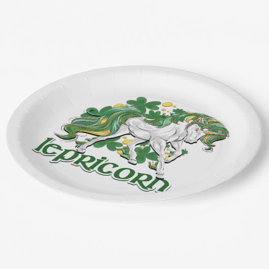 Lepricorn Papieren Bordje (Gekanteld)