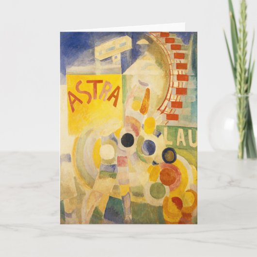 L'Équipe de Cardiff | Robert Delaunay Kaart (Voorkant)