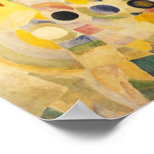 L'Équipe de Cardiff | Robert Delaunay Poster (Hoek)