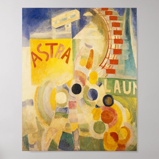 L'Équipe de Cardiff | Robert Delaunay Poster (Voorkant)