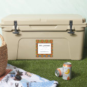 Leraar 1-gradenlaptop Kente K84 Vinyl Sticker (Koeler)