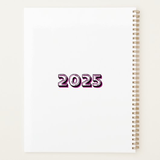 Leraar 2e klas op maat planner (Achterkant)