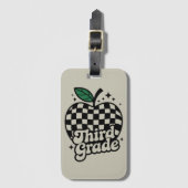 Leraar 3e klas terug naar school bagagelabel (Voorkant (verticaal))