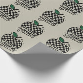 Leraar 3e klas terug naar school cadeaupapier (Hoek)