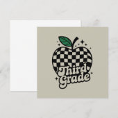 Leraar 3e klas terug naar school kaart (Voorkant / Achterkant)