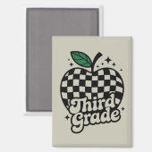 Leraar 3e klas terug naar school magneet (Voorkant / Achterkant)