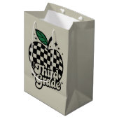 Leraar 3e klas terug naar school medium cadeauzakje (Voorkant Gekanteld)