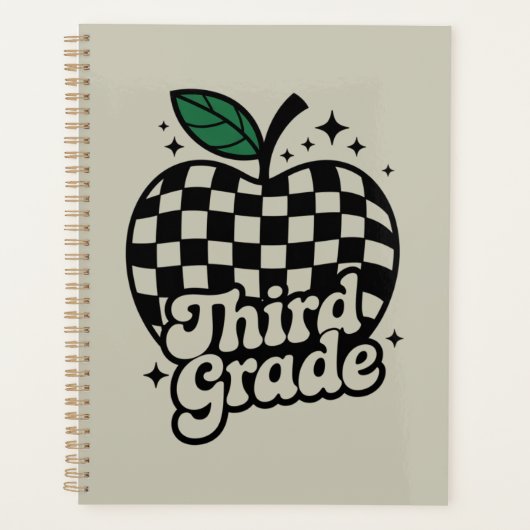 Leraar 3e klas terug naar school planner (Voorkant)