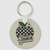 Leraar 3e klas terug naar school sleutelhanger (Voorkant)