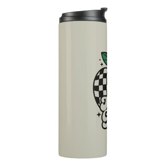 Leraar 3e klas terug naar school thermosbeker (Gedraaid links)