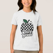 Leraar 3e klas terug naar school Tri-Blend shirt (Voorkant)