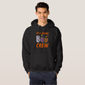 Leraar 4e klas leerling Halloween vierde klas B Hoodie (Voorkant volledig)