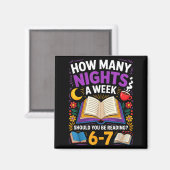 Leraar 67 Hoeveel Avonden Per Week Moet Je Le Magneet (Voorkant / Achterkant)