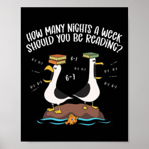 Leraar 67 Hoeveel avonden per week moet je lezen Poster