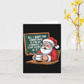 Leraar 6-7 Zes Zeven Ik Wil Dat Mijn Studenten S Kaart (Gele Bloem)