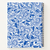 Leraar | Aangepaste bloemschildering Chinees Huwel Notitieboek (Achterkant)