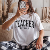 Leraar | Aangepaste universiteitsleraar terug naar T-shirt