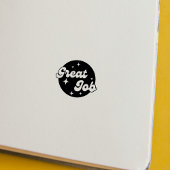 Leraar aanmoediging geweldige baan terug naar scho rubberstempel