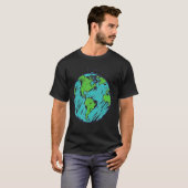 Leraar Aarde Dag Elke Dag 1 T-shirt (Voorkant volledig)