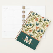 Leraar Afstudeergeschenk Botanische Wilde Bloemen  Planner (Display)