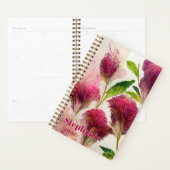 Leraar Afstudeergeschenk Wilde Bloem Botanisch Ges Planner (Display)